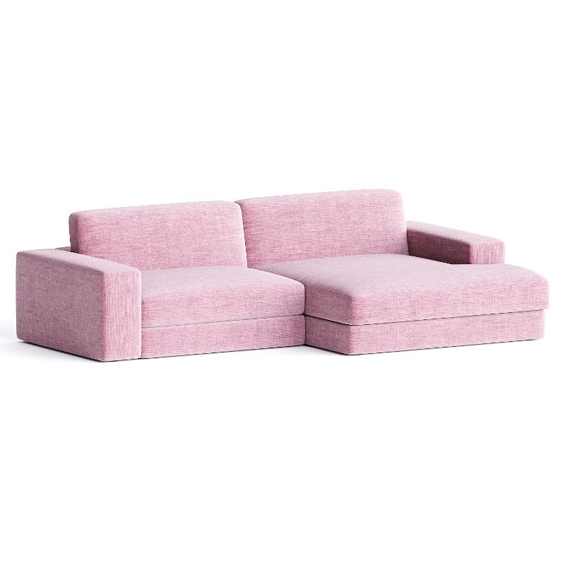 leonard pink sofa Image 5