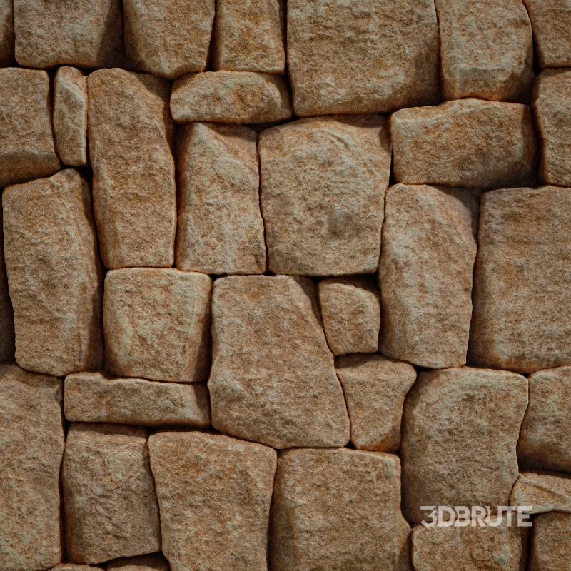 Stone Wall 32 (Seamless) Image 3