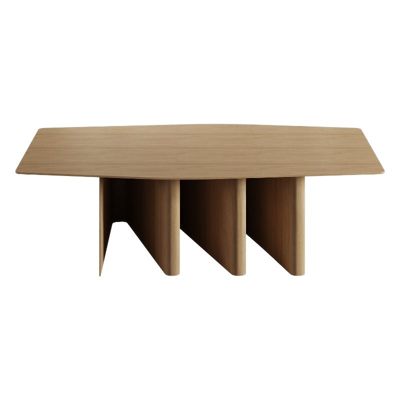 Nami barrel shaped dining table Image 1