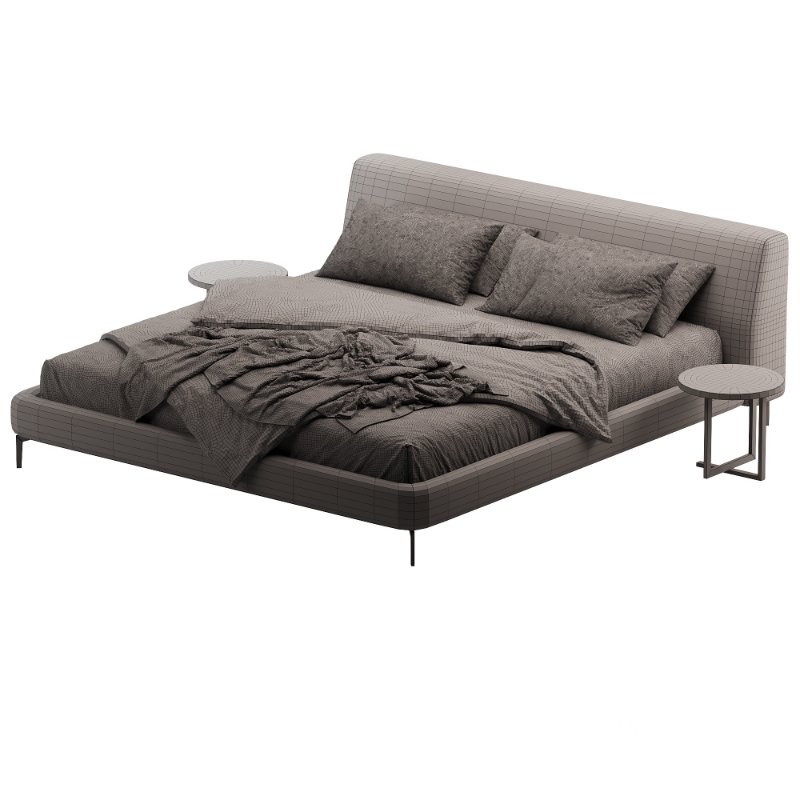 Meridiani LOUIS UP Bed Image 2