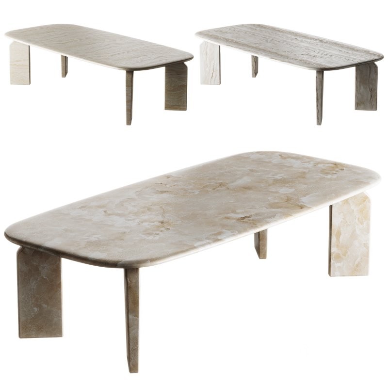 Giotto Rectangular Table by Exteta Image 5