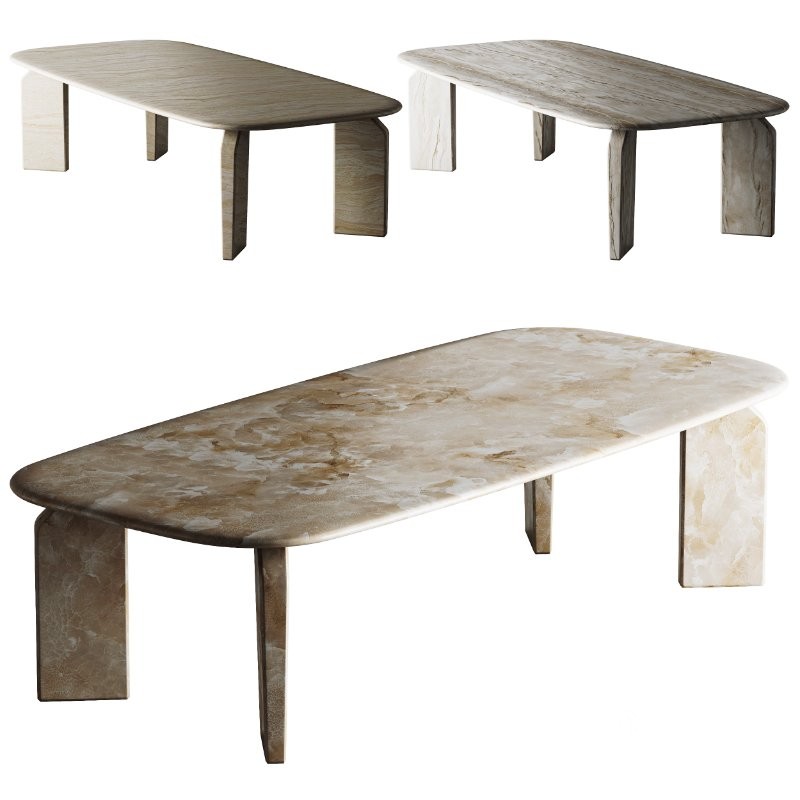 Giotto Rectangular Table by Exteta Image 4