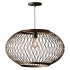 Natural Round Bamboo Hanging Pendant Lights - Thumbnail 5
