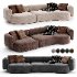 Contemporary Modern Hug Modular Sofa in Famiglia Fabric by Collector Studio - Thumbnail 4