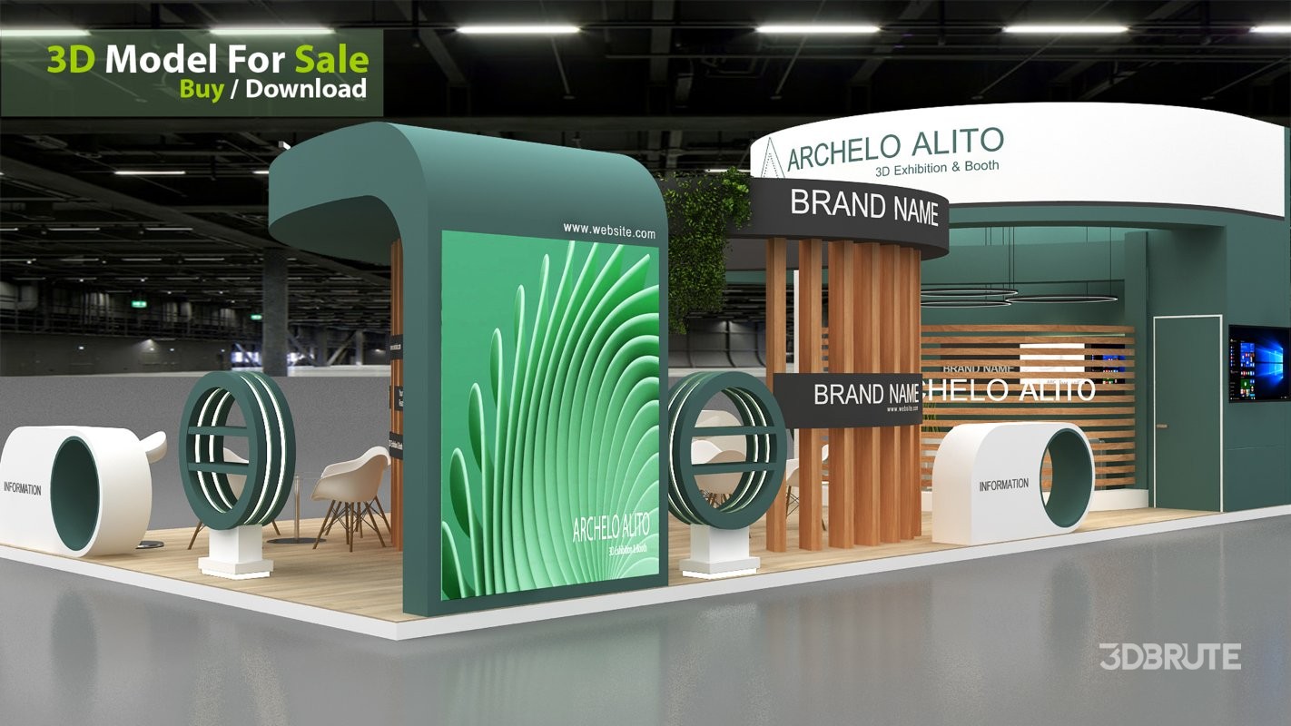 3d exhibition booth Image 1