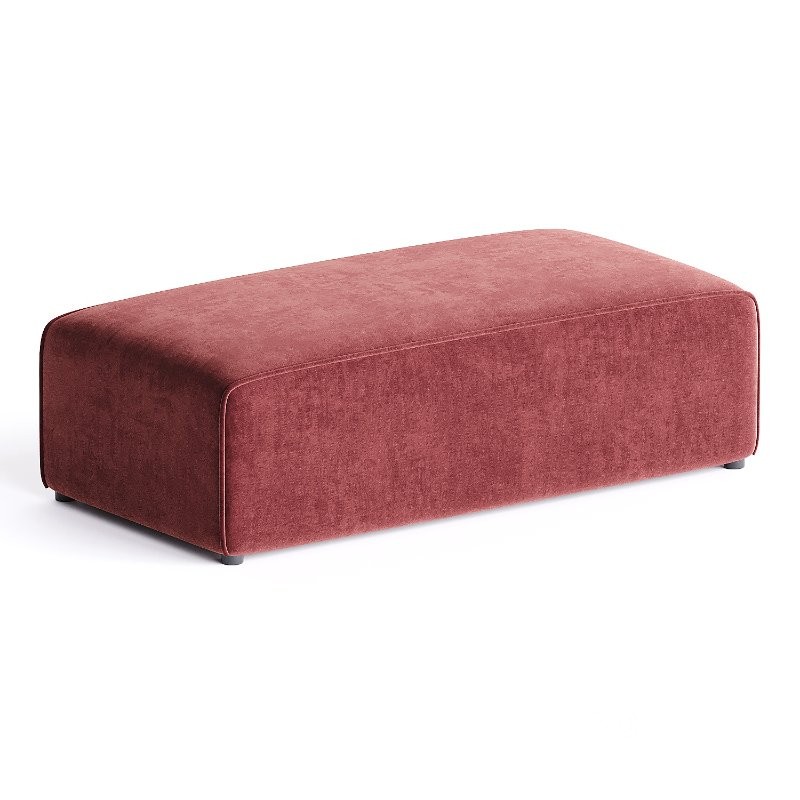 megeve fabric pouf Image 5
