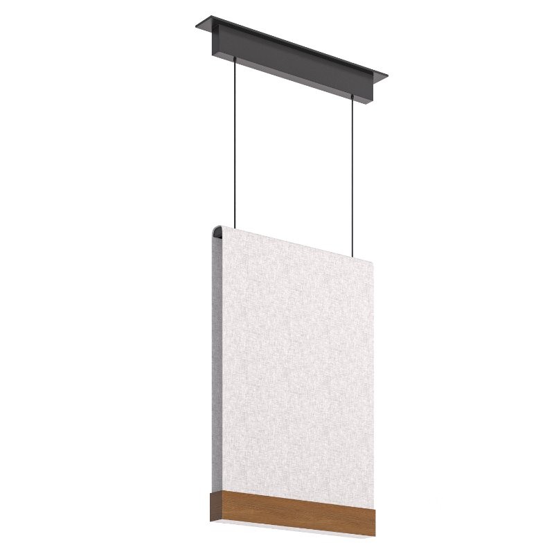 Japanese Wabi sabi Fabric Chandelier Image 1