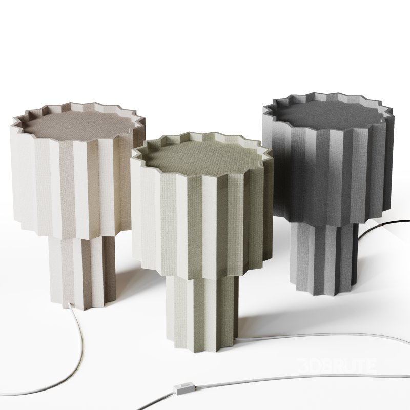 Folkform for Orsjo Belysning Plisse Table Lamp Image 7
