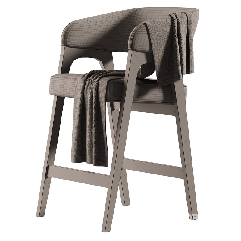 Bern semi-bar stool by deephouse Image 5