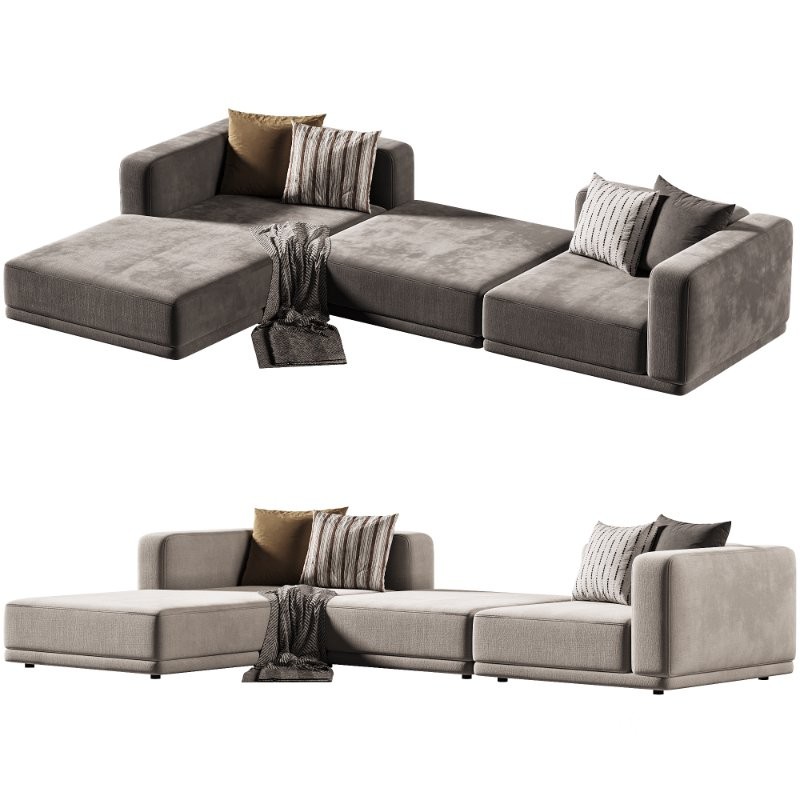 Hesser modular corner sofa by skdesign Image 1
