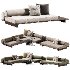 Majlis On Structure sofa Jwana Hamdan modular sofa - Thumbnail 1