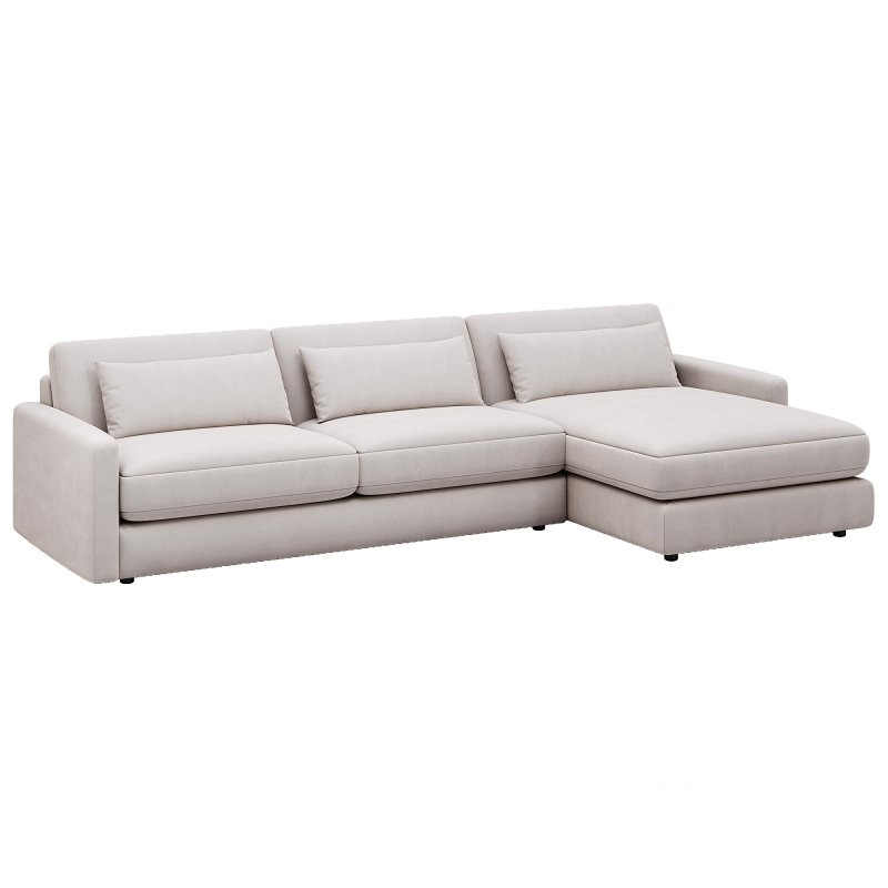 Kipton Two-Piece Chaise Sectional By Arhaus Image 1