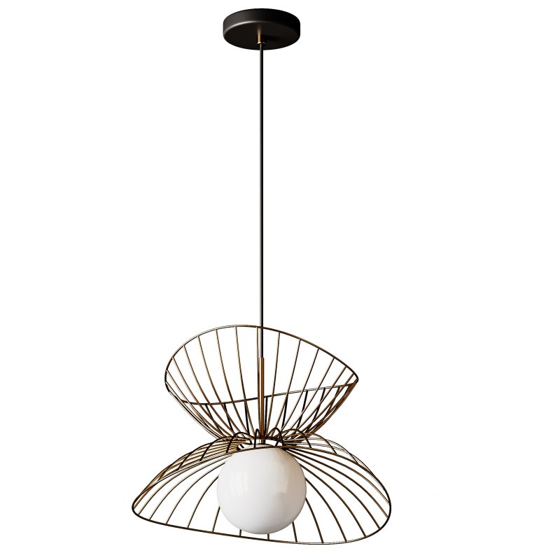 Modern Dining Room Chandelier Designer Metal Pendant Light Image 5