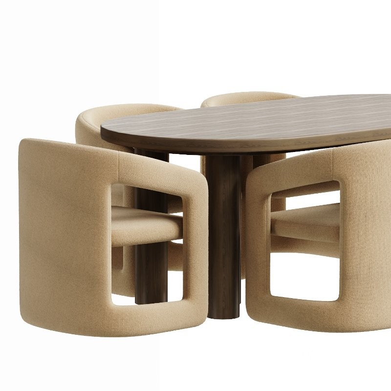 Bromo table and Breslin chair Image 2