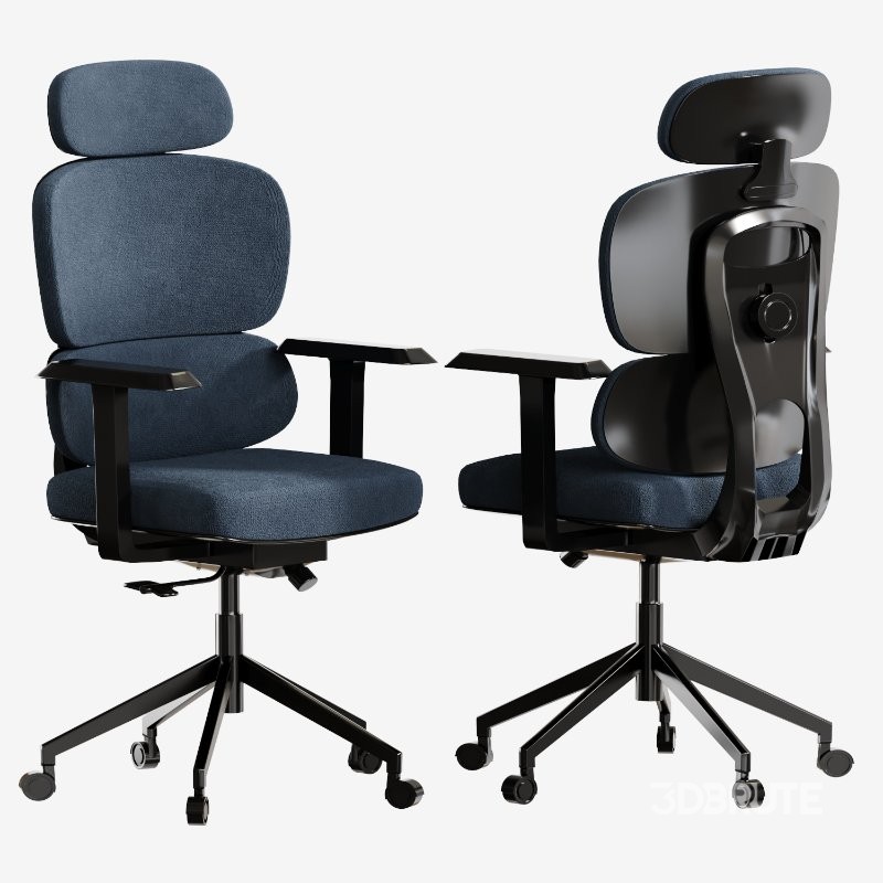 Luxury modern office chairs 4D Image 1