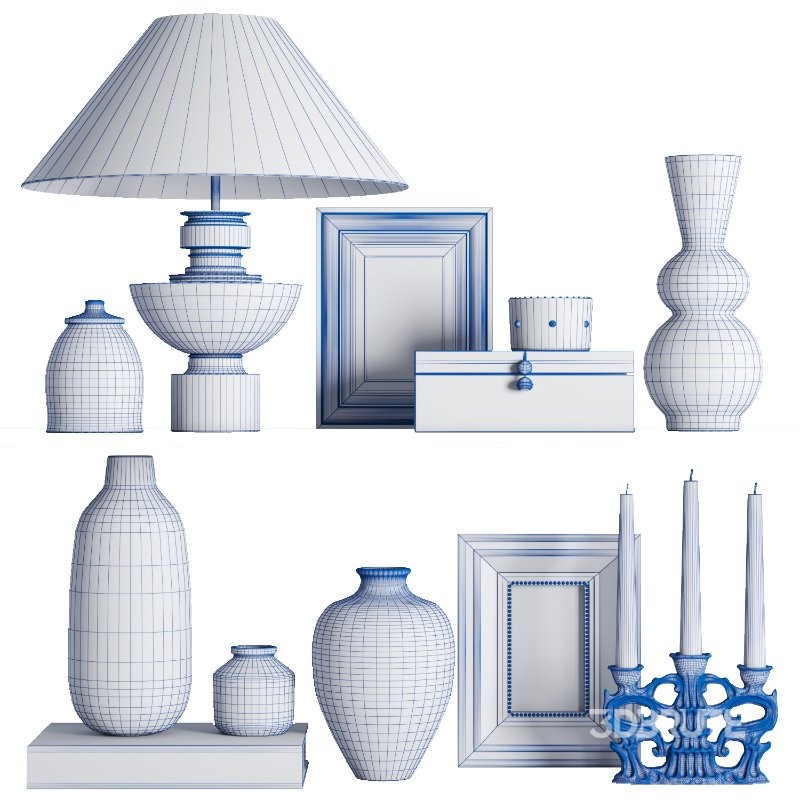 Vintage Decorative set_02 Image 5