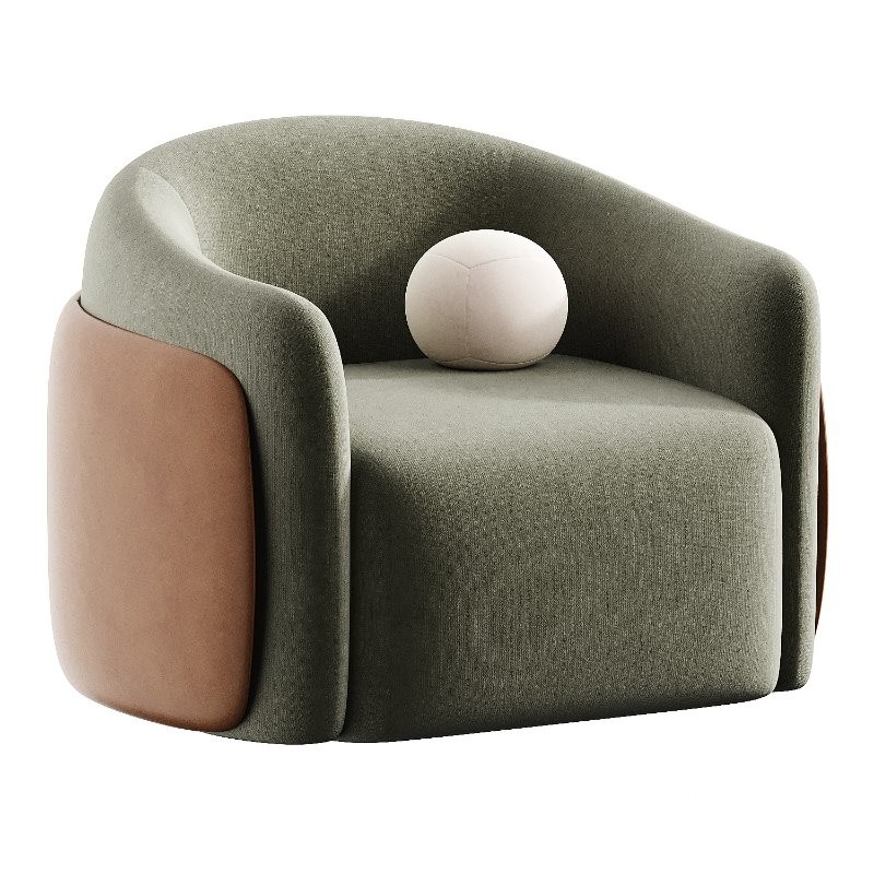 caris swivel lounge chair Image 1