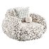 hazel beige lounge chair - Thumbnail 6