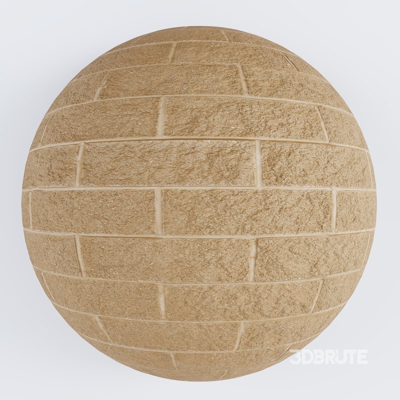 Brick Stone Wall Block Image 4