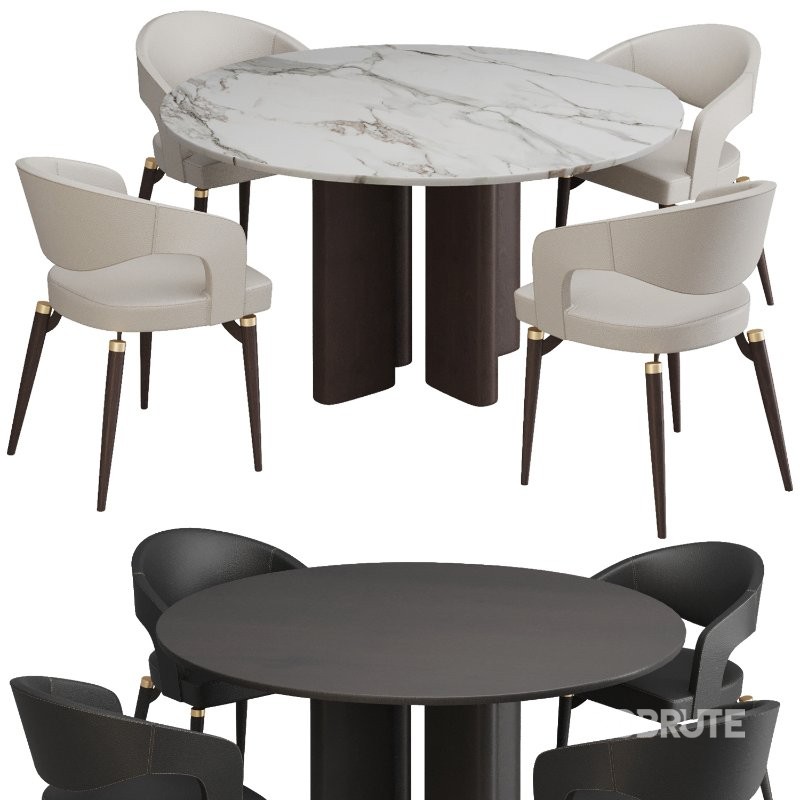 Dinning chair and table319 Image 1