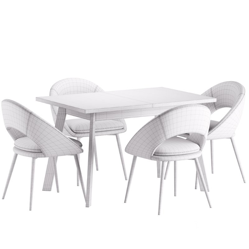 Avery Chair and Avalon Table Image 8