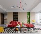 Modern living room and dining room interior scene - Thumbnail 4