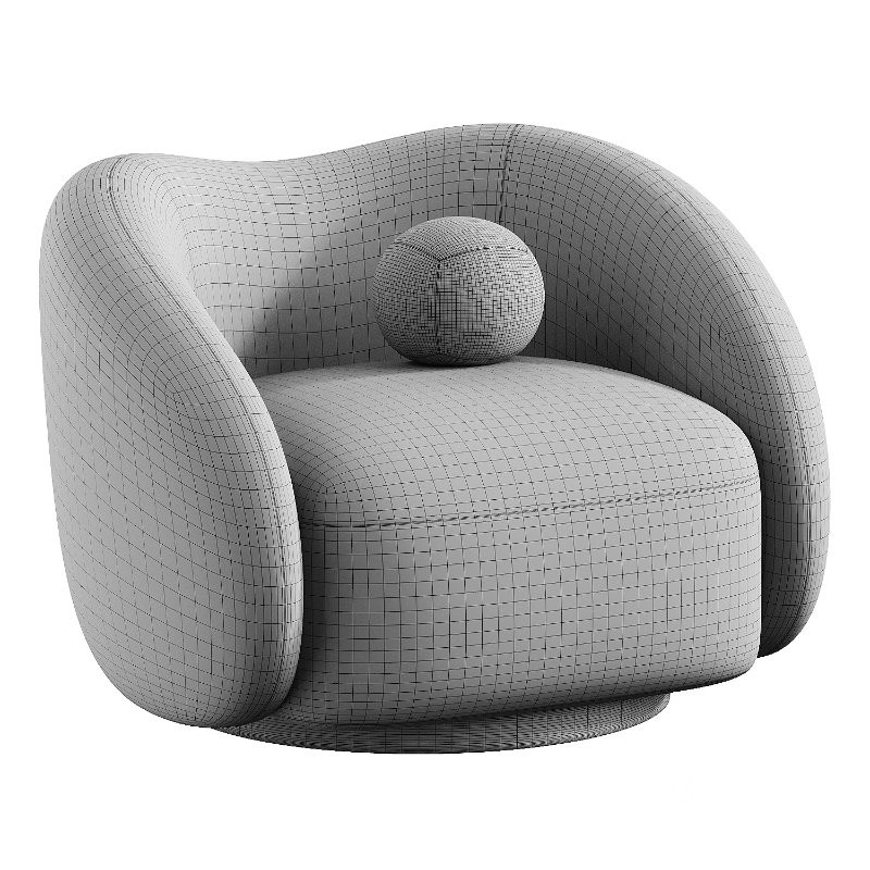 swivel armchair diego Image 2