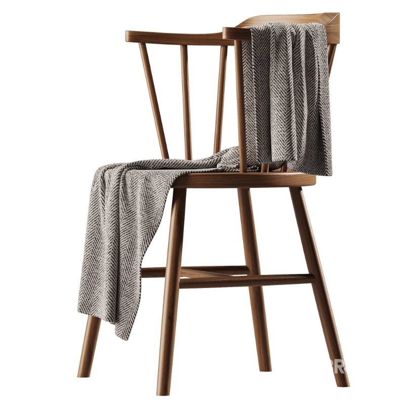 Handgefertigter Stuhl J18 aus Buchenholz Image 2