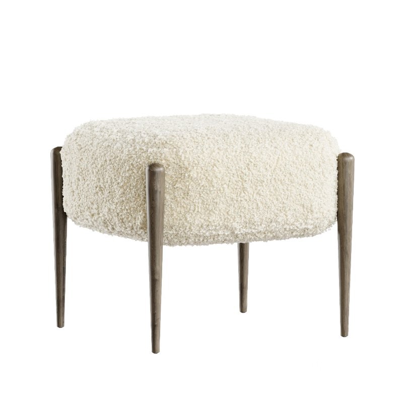 Santi Accent Chair with Ottoman Image 3