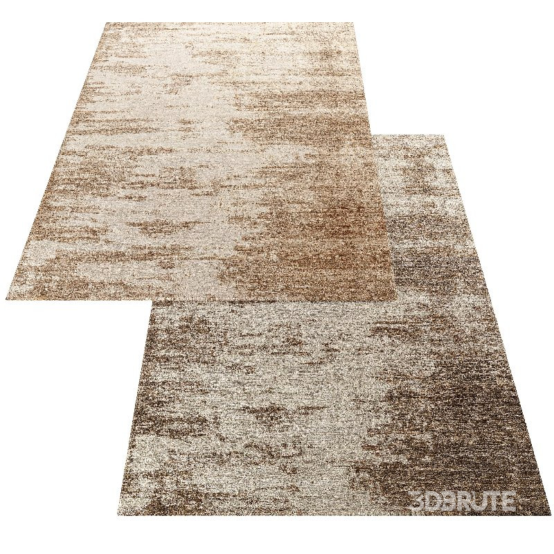 Kasir Wool & Silk Rug Set 05 Image 3