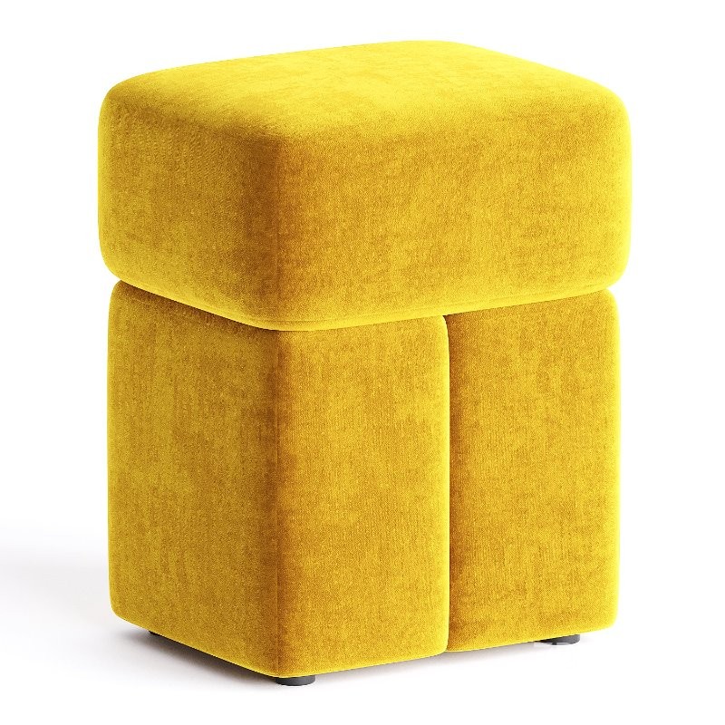 soft corners pouf Image 5