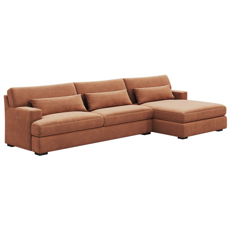 Dune Two-Piece Large Chaise Sectional By Arhaus Image 2