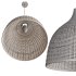 Rattan Pendant Light Handmade Basket Lamp - Thumbnail 10
