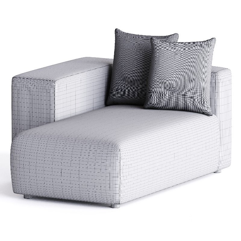 green voltaire couch Image 1