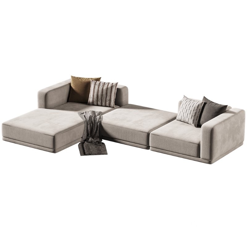 Hesser modular corner sofa by skdesign Image 2