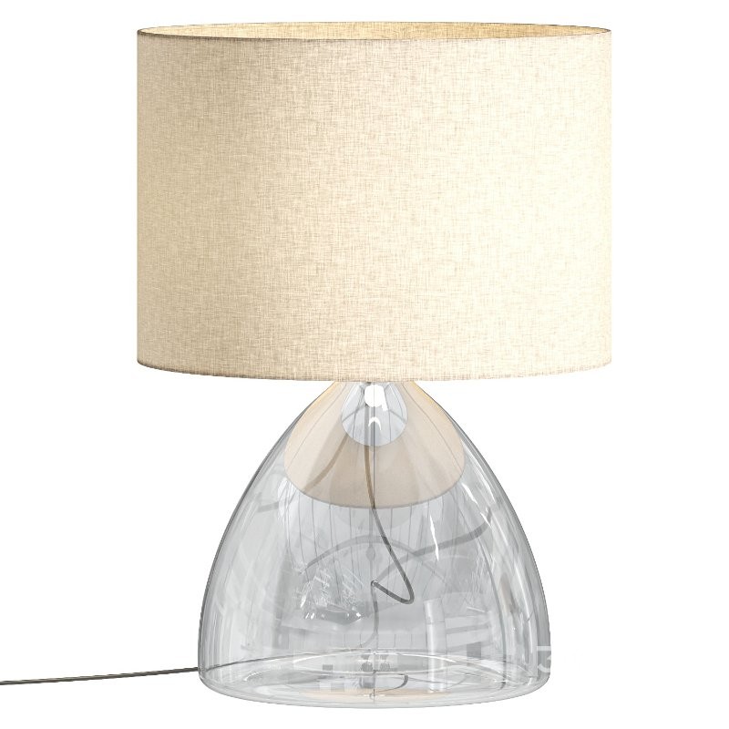 Ansel Glass Table Lamp Image 1