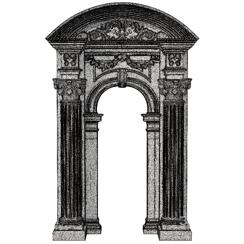 Classical Architectural Arc 01 Image 3