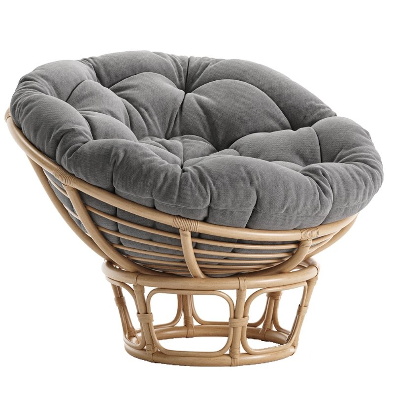 Rattan Papasan Chair Image 3