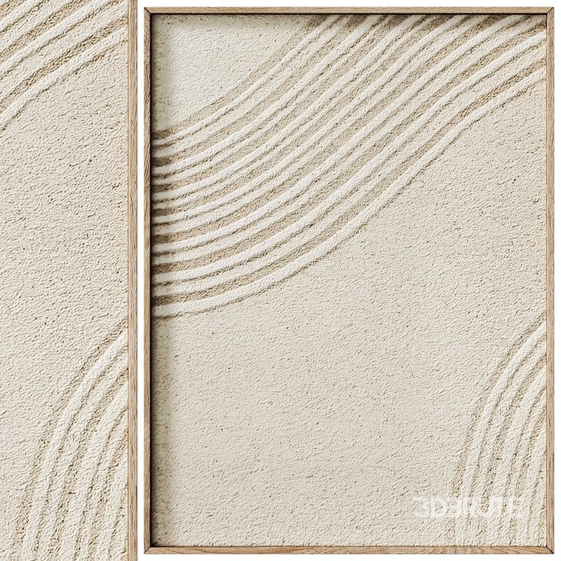 Decorative 3D Art Relief Panels 63 Set Image 5