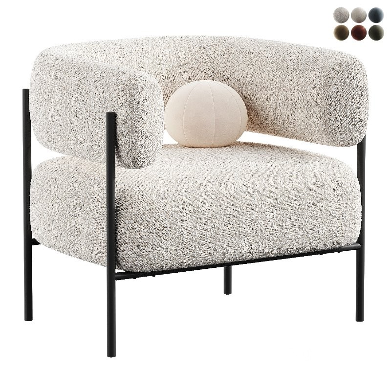 blanc armchair Image 3