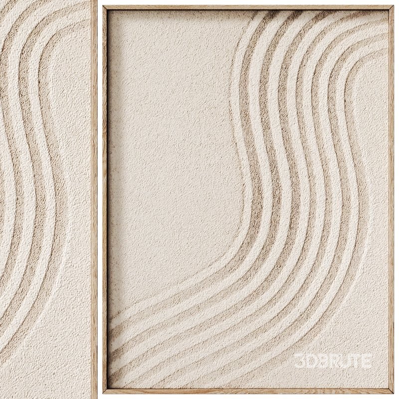 Decorative 3D Art Relief Panels 63 Set Image 6