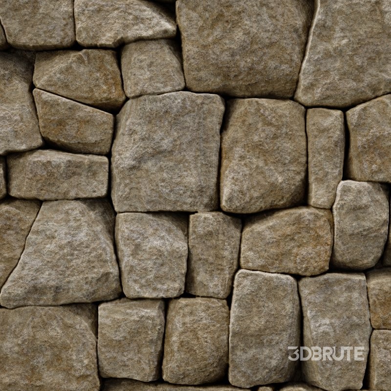 Stone Wall 32 (Seamless) Image 4
