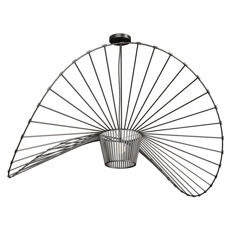 Handmade Bamboo Woven Vertigo Pendant Lamp Light Image 8