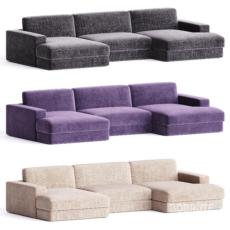 sofa leonard grey Image 4