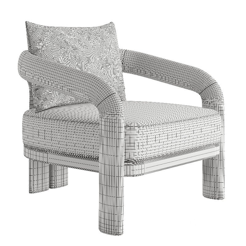 Chloe Teak Lounge Chair Image 6