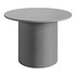 Round coffee table with corrugated cylindrical - Thumbnail 2