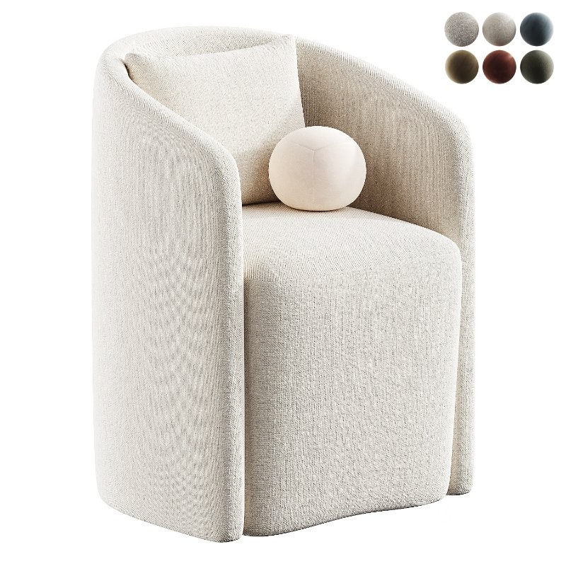 aurelie barrelback armchair Image 3