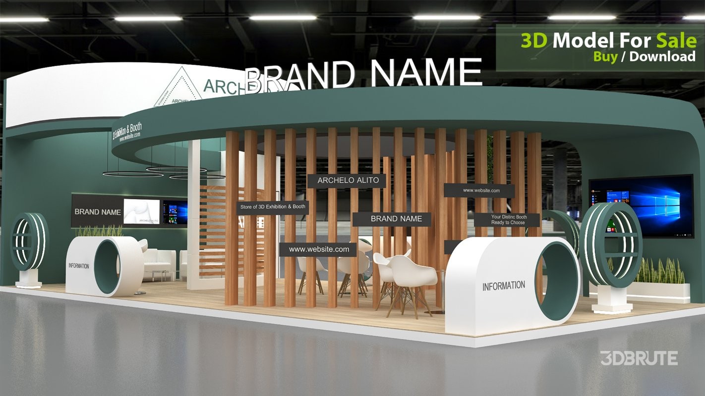 3d exhibition booth Image 2