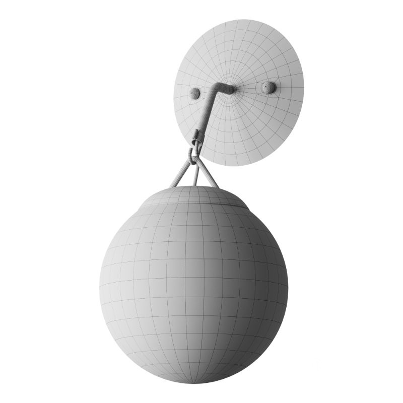 Hooked Globe Sconce Image 9