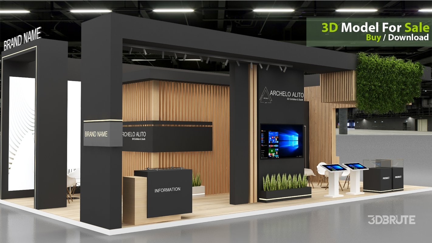 3d exhibition stall Image 2